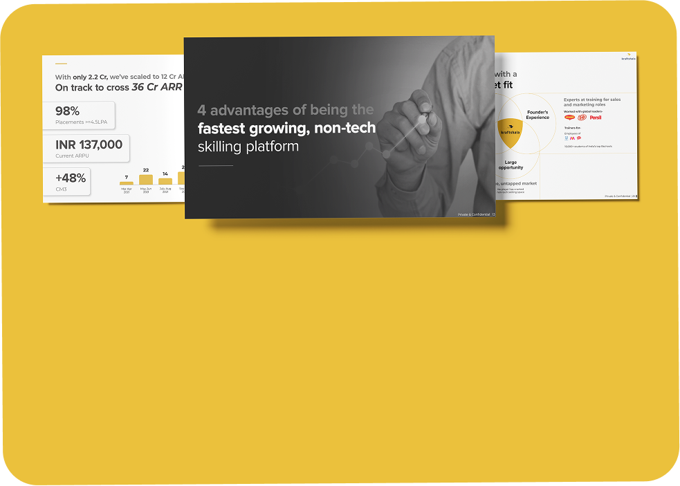 Pitch decks design