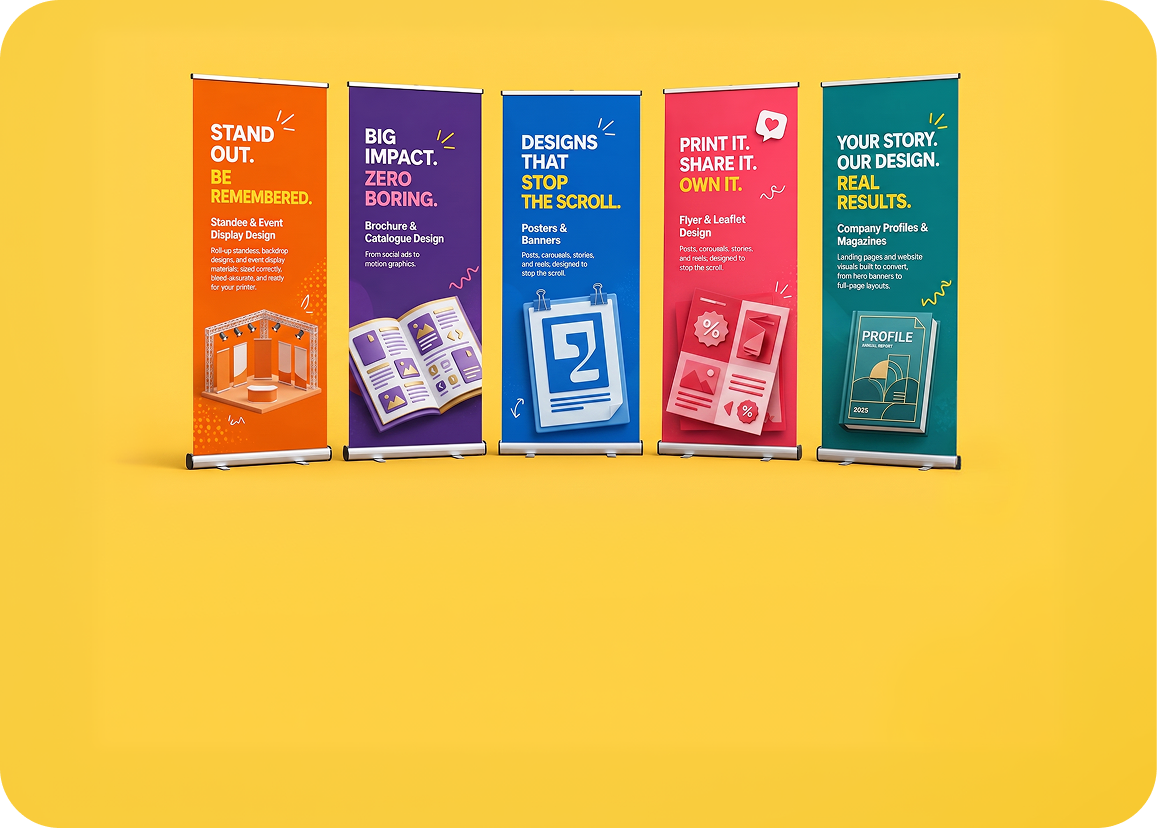 Standee & Event Display Design